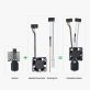    Bambu Lab P1 kompatibilis komplett hotend – 0.8 mm (erősített acél)