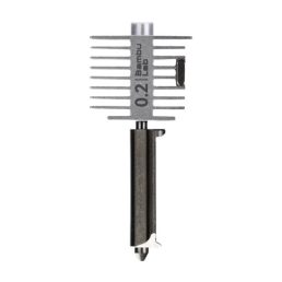    Bambu Lab A1 / A1 mini kompatibilis hotend – 0.2 mm (rozsdamentes acél)